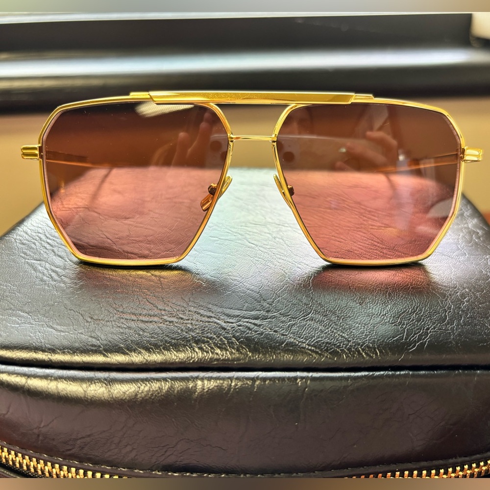 Botegga Veneta 60MM Trapezoid Sunglasses